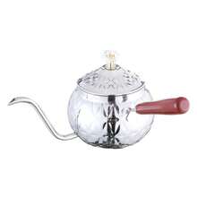 1pc Stainless Steel Mocha Pot, Household Coffee Pot, Teapot Cup, Double Valve Coffee Brewing Utensil, Outdoor Extraction Pot
