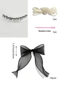 Pink Ribbon Wreath, Lightweight Bow Hanging Decor, Suitable For Spring, Weddings, Parties, Mother's Day, Romantic Home, Room, Garden, Wedding, Household Decorations