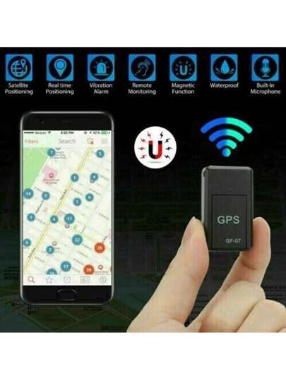 Micromagnetic GPS Tracker, Real Time Anti Theft Tracking Monitor Vehicles Motorcycles, Personal Lost Positioning Mini view 4