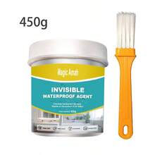 Transparent Waterproof Sealer - 1 Brush Stops Leaks! (Roof, Bath, Balcony) - Multicolor - View 12