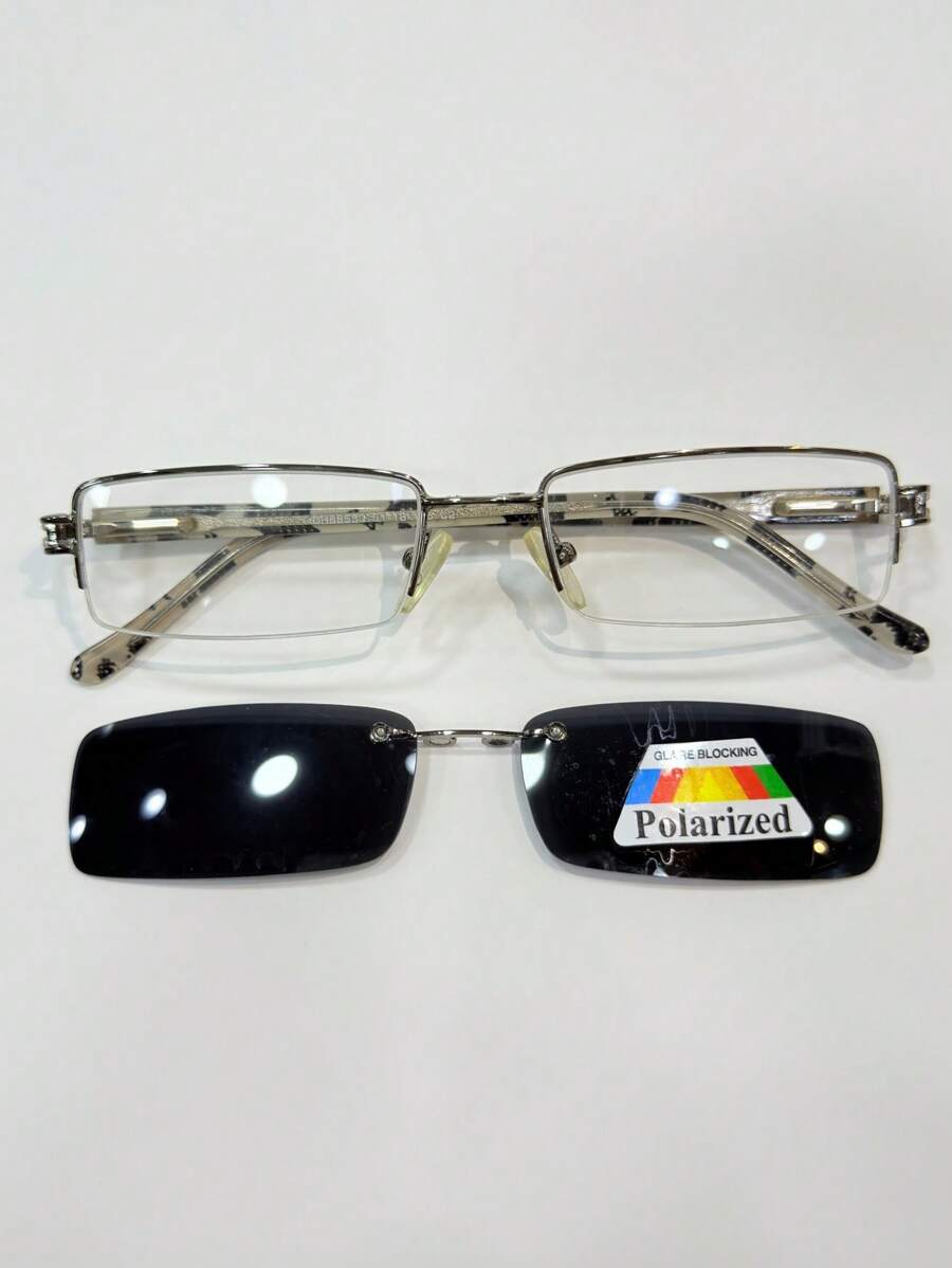 1PC Armaçao para Oculos Clip-ON 2 em 1