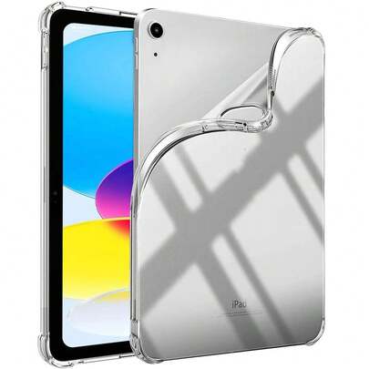 Capa tablet TPU para Ipad 5 6 7 8 9 10 11 AIR 1 2 3 4 5 6 ipad pro 10,5 10,2 10,9 11 ipad air13 pro13 transparente tpu escudo anti-queda