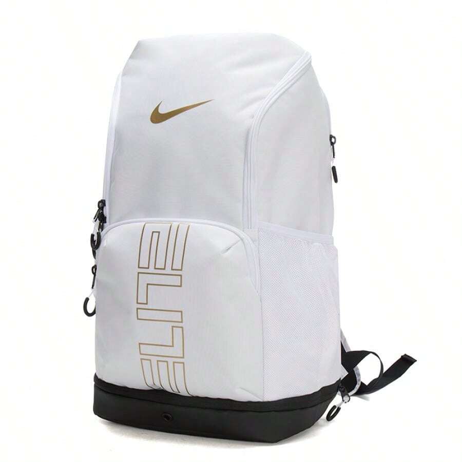Nike Balo NK VARSITY ELITE BKPK Unisex, Cặp học sinh, Túi thường ngày, Túi du lịch, Túi thể thao HM9965-100 - Đen/Trắng/Kim loại - Xem 1