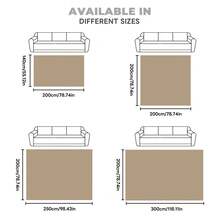 Lagua Carpet - Plain Brown (BR) - View 6