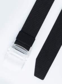 1 Stück Herren transparenter Windelgurt mit Druckknopf, Lässig Alltag/Musikfestival Tragen, schnalle Gürtel für Hosen für Outdoor