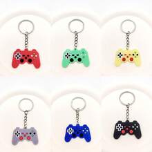 6pcs/Set Random Color Game Themed Keychains - Multicolor - View 5