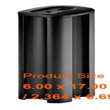 Atdec 135mm Black Short Post Mount - Modular Mounting Solutions With Dynamic Arms For Displays, Perfect For Multi-Arm Display Systems And Atdec Accessories