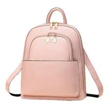 Women Fashion Backpacks - 咖啡 - 查看 7