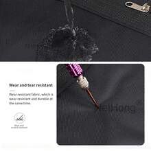 NetHong Men's Large Expandable Foldable Suitcase Collapsible Rolling Travel Luggage Bag - Black - View 10