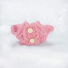 3 piezas (Ropa + Vestido + Bolsas) Ropa de muñeca para Labubu, Conjunto de atuendos de Labubu, Adecuado para ropa/accesorios de muñeca de 17 cm, Armario de colección de muñecas, Bolso y accesorios de muñeca Labubu, Disfraces de muñeca de tela (Sin muñeca)