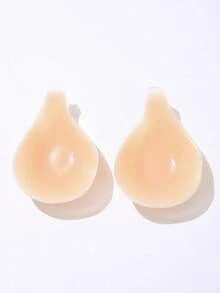 New Silicone Invisible Bra With Shoulder Strap, Anti-Slip Style, Lift And Enhance Cleavage, Designed For Wedding Dresses, Strapless Outfits, Invisible Intimates, Dresses, Jumpsuits, Travel & Vacation - Apricot - View 6