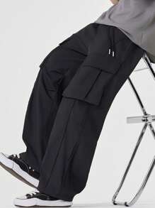 Pantalones cargo de estilo casual de calle para hombre en verano