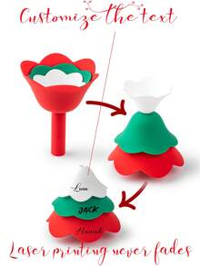 1pc Custom Floral Funnel, 3pcs Kitchen Silicone Oil Funnel Set, Convenient Liquid Dispenser, Funnel - Three Colors - View 10