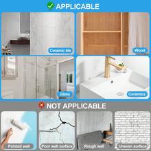 Ganchos adhesivos grandes para colgar, ganchos de pared resistentes, ganchos autoadhesivos para toallas, abrigos, ganchos impermeables y transparentes para baño, ducha, cocina, llaves, puerta - Marrón - Ver 10