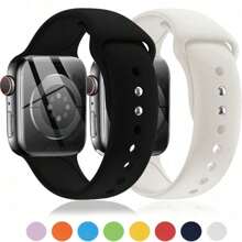 12 pièces Bracelets de montre de sport en silicone doux, sangles ajustables respirantes et durables, compatibles avec Série Ultra/SE/1-4, 38/40/41/42/44/45/46/49mm, accessoires pour montre connectée