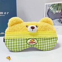 1 件卡通可爱睡眠眼罩，柔软舒适面罩，适合派对、聚会、游戏使用 - 彩色 - 查看 10