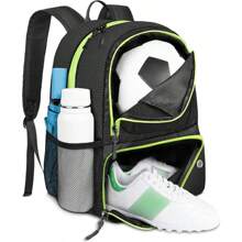 New Large Capacity Detachable Ball Compartment Basketball Bag, Multifunctional Student Outdoor Sports Training Bag, Portable Soccer Ball Bag
