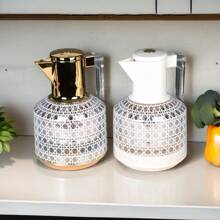 1000ml Coffee For Hot Drinks,Pink Glass Liner Carafe Hot -12Hours Water Bottle,Double Walled Thermoflask Coffee Pot For Hot Coffee Juice Tea Saudi National Day Saudi Saudi Arabia