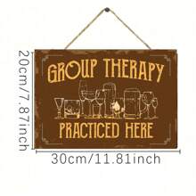 1pc Put Decor Funny Group Sign, Vintage Man Cave Bar Decor Room Decor Sign, Vintage Plaque Decor Wall Art, Home Decor, Funny Cave Decor, Room Decor, Bedroom Wall Decor, Home Decor, Bar Decor, Friendly Gift Wooden Hanging Plaque,Home Decor ,Room Decor,Wall Decor Gifts Birthday Graduation