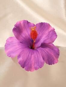 1 cái/6 cái kẹp tóc hình hoa dâm bụt giả bằng vải nhăn kiểu Bohemian, kẹp tóc bên hông dễ thương cho bé gái, phong cách đồng quê tươi mát, phù hợp cho cuộc sống hàng ngày, kỳ nghỉ hè ở bãi biển, phụ kiện trang trí dã ngoại, phụ kiện mùa hè, kẹp càng cua, kẹp tóc, móng vuốt tóc, phụ kiện tóc, phụ kiện đội đầu, ghim cài tóc - Nhiều màu - Xem 13