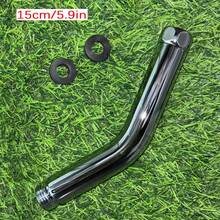 135°旋转铜制角度淋浴喷头弯头，带手持淋浴喷头，1/2英寸旋转淋浴连接器 - 彩色 - 查看 8