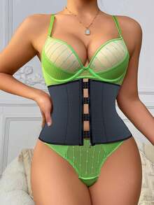 1 pieza Cinturón deportivo de plástico con hebilla para hombres y mujeres, cinturón de caucho de cloropreno adecuado para ejercicio, correr, yoga, oficina y uso diario. Usarlo hace que sudes el doble y quemes grasa, dando a tu Body una postura sexy. Cinturón de ejercicio apropiado para entrenamiento en casa, deportes y caminar.