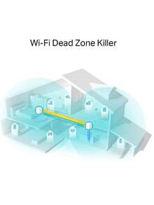 Certified Refurbished TP-Link Deco WiFi 6 Mesh WiFi System (Deco X20) - Covers Up To 4000 Sq.Ft. Replaces Wireless Internet Routers And Extenders, 2-Pack (Refurbished) - White - View 2