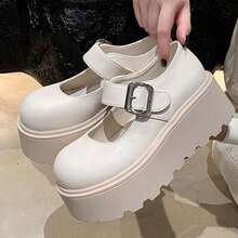 Women Loafers Shoes - 米色 - 查看 3