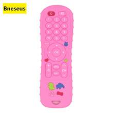 Bneseus 1 pieza Juguete de dentición de silicona con forma de control remoto, juguete de dentición para bebé con diseño anti asfixia, con temática de dinosaurio de dibujos animados, adecuado para niños y niñas de 6 a 24 meses, regalo para fiestas