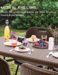 1.80 Meter Rattan Z Plastic Folding Board - 咖啡棕 - 查看 5