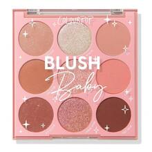 ColourPop Going Coconuts Nude Eyeshadow Palette - Cool-Toned Brown Eye Makeup Palette With 9 High-Pigment Matte And Shimmer Eyeshadow Finishes - Ultra-Velvety, Long-Wearing Formula (0.3 Oz)