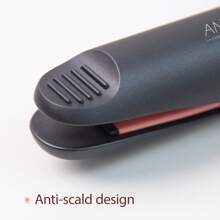 ANGENIL Alisador de Cabelo com Placa de Torção ANGENIL, Cabelo Cacheado-Cabelo Liso 2 em 1, Adequado para Mulheres, -1 Polegada Voltagem Dupla, Função de Íon Negativo, Visor LCD, Temperatura Ajustável em Várias Velocidades