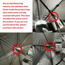 1pc 110g/3.9oz Portable Rain Hat Umbrella, Large Head-Mounted Umbrella, Fishing Cap, Sun Protection, Fishing Accessories, Fishing Gear - Multicolor - View 10