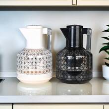 1000ml Coffee For Hot Drinks,Pink Glass Liner Carafe Hot -12Hours Water Bottle,Double Walled Thermoflask Coffee Pot For Hot Coffee Juice Tea Saudi National Day Saudi Saudi Arabia