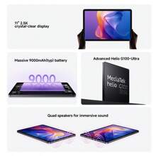Xiaomi Redmi Pad 2 全球版平板电脑 11 英寸 2.5K 晶晰显示屏 9000mAh（典型值）大容量电池 先进的 Helio G100-Ultra 6nm 制造工艺 四扬声器带来沉浸式音效 支持可扩展存储：高达 2TB 高达 90Hz 的刷新率