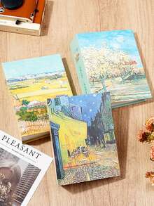 Starry Night 6-Inch Photo Album - 100 Pockets, Ideal For Family And Couples Memories, Perfect Gift For Friends And Wedding Albums, Graduation Season Classmate Photos Collection - Multicolor - View 5