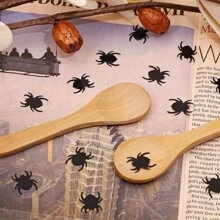 300pcs Black Bat Confetti, Party Table Decor, Sprinkle On Table, Decorative Material, Creative Celebration Supplies, Bat Element, Reusable, Suitable For Halloween Party Decor And Crafts, Christmas, Birthday Party Decor, Halloween Gift DIY Decor, Birthday Party Decor, Theme Party Decor, Create Indoor Horror Atmosphere, Horror Atmosphere Decor, Horror Party, Applicable For Living Room, Bedroom, Office, Horror Home Decor Halloween Decor Fall Decor Room Decor