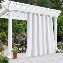 Blackout Curtains, Thermal And Cold Protection Curtains, Sound And Noise Protection Curtains, Modern Living Room Bedroom Furniture, Width 140 X Height 240 Cm - trắng - Xem 3