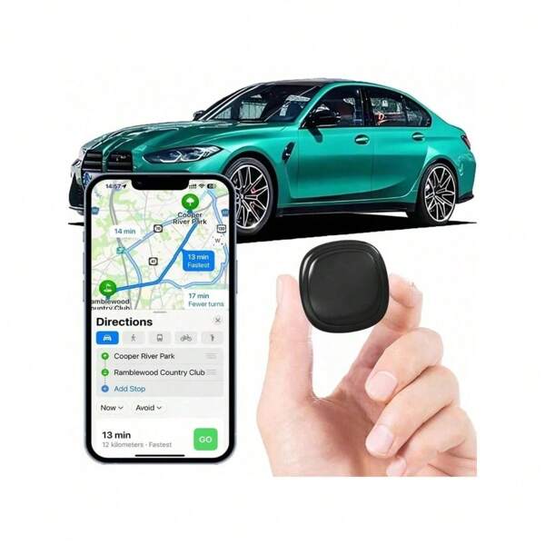 Pet Tags Are Suitable for Cars, Pets, Elderly People, and Are A Great Gift for Preventing Loss Mini IOS Car Tracker Portable Magnetic Vehicle Bike Tracking Device