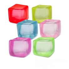 Juguete antiestrés suave y esponjoso Mochi Squishy con cubo de lento crecimiento