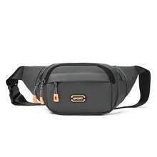 1 件新款女士腰包，刺绣，多种颜色，拉链开合，多个空间，简洁轻便，适合女性居家通勤、户外运动、返校、购物、度假、旅行、休闲风格、学院风、时尚、女士胸包、女士斜挎包，适合作为送给朋友、母亲和老师的礼物，休闲、度假、学院风、派对、街头