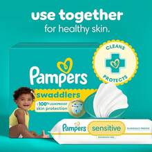 Toallitas Húmedas Pampers Sensitive, Paquete de Viaje, 56 unidades - 56 unidades (paquete de 1) - Ver 8