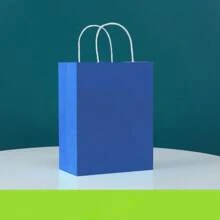 10 Sacolas de Presente Rosa - Adequadas para Dia dos Namorados, Aniversário, Casamento, etc. | Sacolas Reutilizáveis para Compras e Viagem com Alças (14 cm x 20 cm)