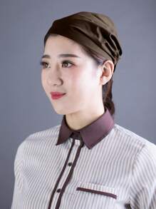 GILI YOUNG Triangle Bandanna, Simple, Plain, For Adults, Unisex, Cafes, Commercial Use, Cooking Classrooms, Cooking Practice, Cleaning, Beauty Salons, With Hook And Loop, Easy To Put On,
