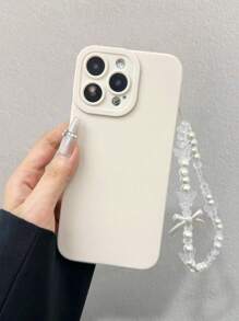 Funda protectora para de borde recto, anillo de cámara anti-caída, diseño pintado y impreso