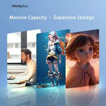 Lenovo TSU303固態U盤 128GB超大容量 500MB/s疾速讀寫 USB3.2+Type-C雙介面 手機/電腦/平板全相容 - 風暴灰 - 查看 4