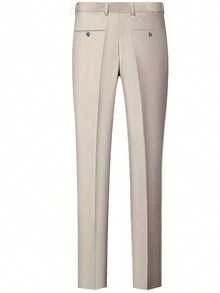 3 件套男士时尚商务纯色修身弹力西装，含西装外套、背心和裤子，工作正装