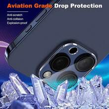 3 件套相机镜头保护膜，适用于 11/12/13/14/15 Pro/16 Pro Max，9H 钢化玻璃，超高清清晰，防刮，适合手机壳，易于安装 - 不影响夜间拍摄