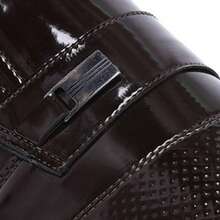 Men's Dress Shoes Comfortable Shiny Patent Formal Party02 - Rỉ Nâu - Xem 3