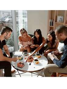 1 PC Hexagonal Wooden Geometric Puzzle, Children's Educational Toy, Birthday Gift, Christmas Gift, Jigsaw Puzzle Games, Brain Burning Games, Christmas Presents,Christmas,Wooden Toys,Puzzle,Kids Games,Wood Puzzles,Wood Burning - Brown - View 9